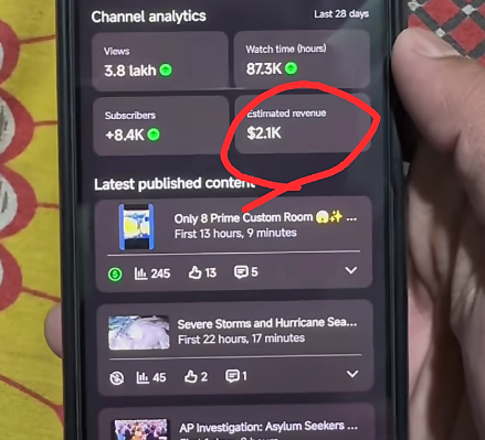 USA YouTube proof screenshot 1