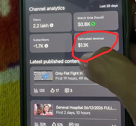 USA YouTube proof screenshot 2